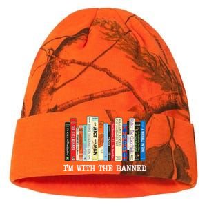 IM With The Banned Banned Books Reading Books Kati Licensed 12" Camo Beanie