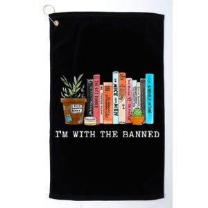 I'm With The Banned Books I Read Banned Books Lovers Platinum Collection Golf Towel