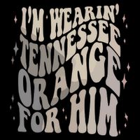 Im Wearing Tennessee Orange For Him Tennessee Football Zip Tote Bag