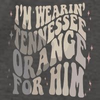 Im Wearing Tennessee Orange For Him Tennessee Football Vector Backpack