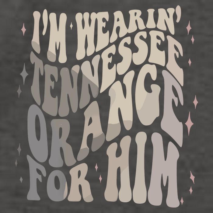 Im Wearing Tennessee Orange For Him Tennessee Football Vector Backpack