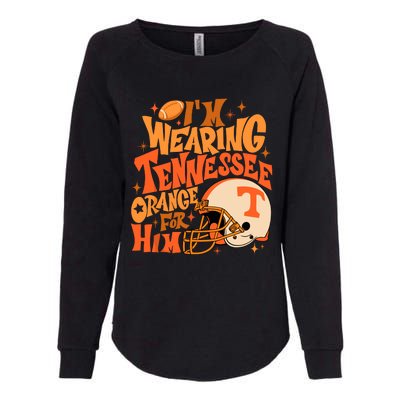 Im Wearing Tennessee Orange For Him Womens California Wash Sweatshirt