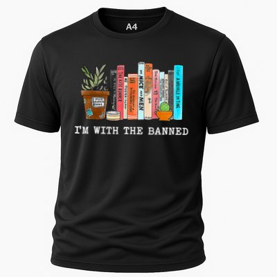 I'm With The Banned Books I Read Banned Books Lovers Performance Shirt