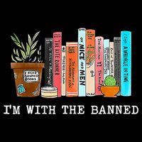I'm With The Banned Books I Read Banned Books Lovers Cooling Performance Crew T-Shirt