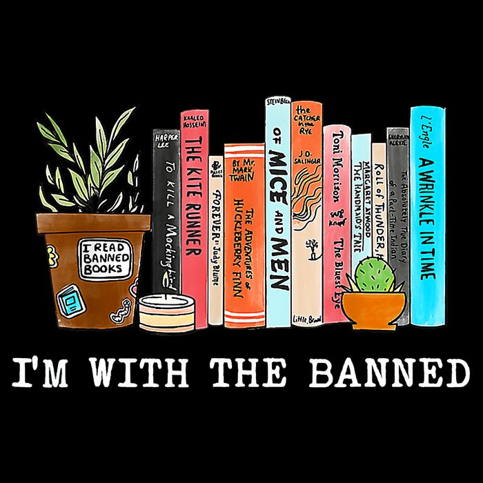 I'm With The Banned Books I Read Banned Books Lovers Cooling Performance Crew T-Shirt