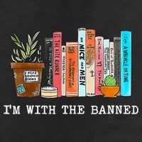 I'm With The Banned Books I Read Banned Books Lovers Adult Drive Performance Visor