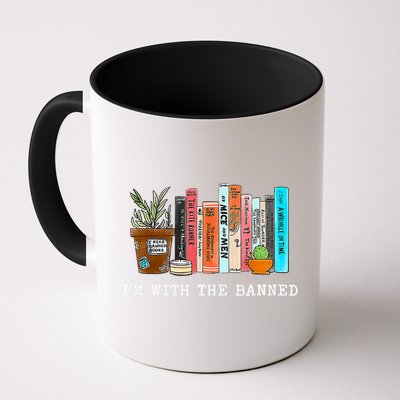 I'm With The Banned Books I Read Banned Books Lovers Mug