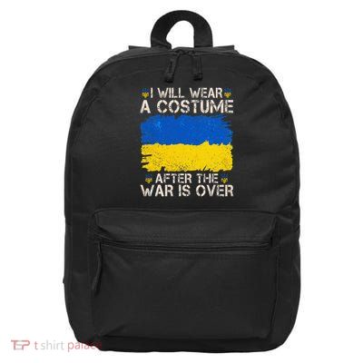 Ill Wear the Costume when This War Is Over 16 in Basic Backpack