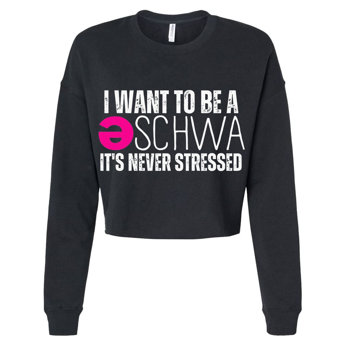 I Want To Be A Schwa Speech Therapy Teacher Funny SLP T-Shirt