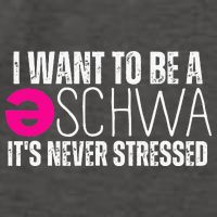I Want To Be A Schwa Speech Therapy Teacher Funny SLP Vector Backpack