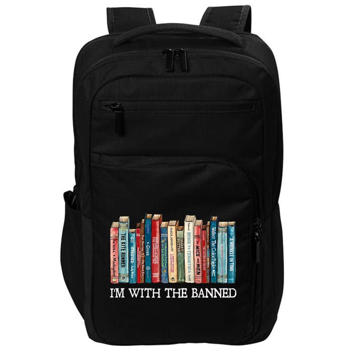 I'm With The Banned Book Impact Tech Backpack