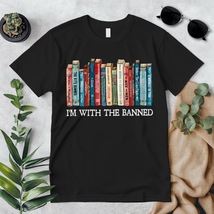 I'm With The Banned Book Premium T-Shirt