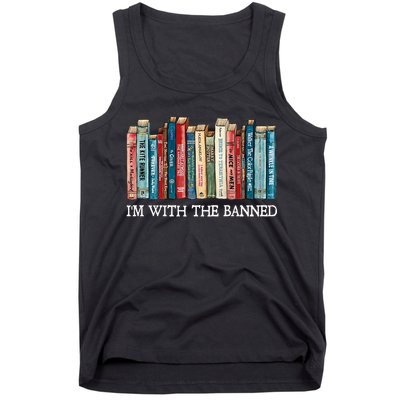I'm With The Banned Book Tank Top