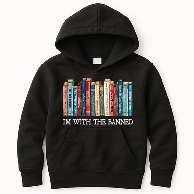 I'm With The Banned Book Kids Hoodie