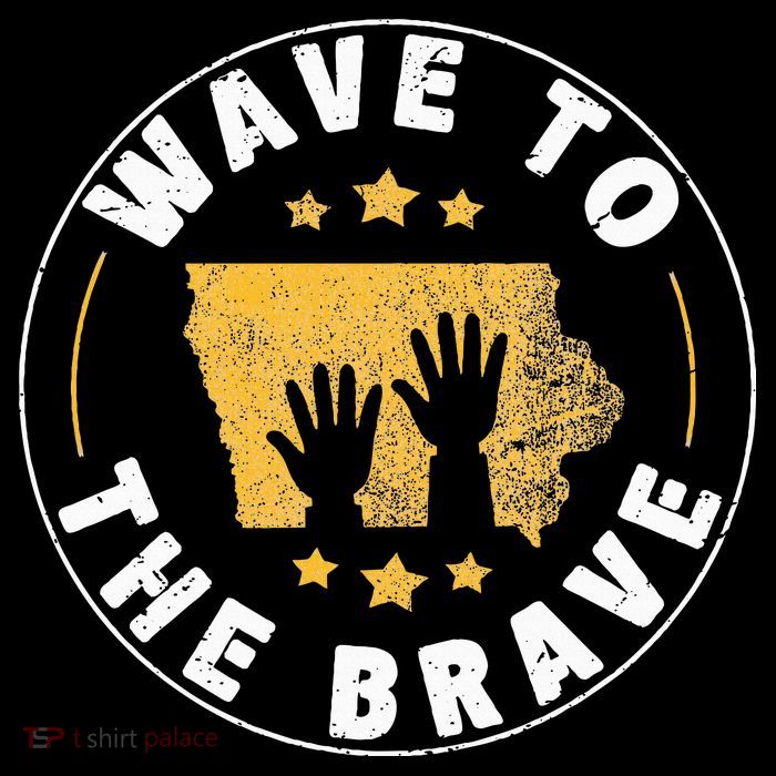 Iowa Wave To The Brave Football Childrens Hospital Baby Bodysuit