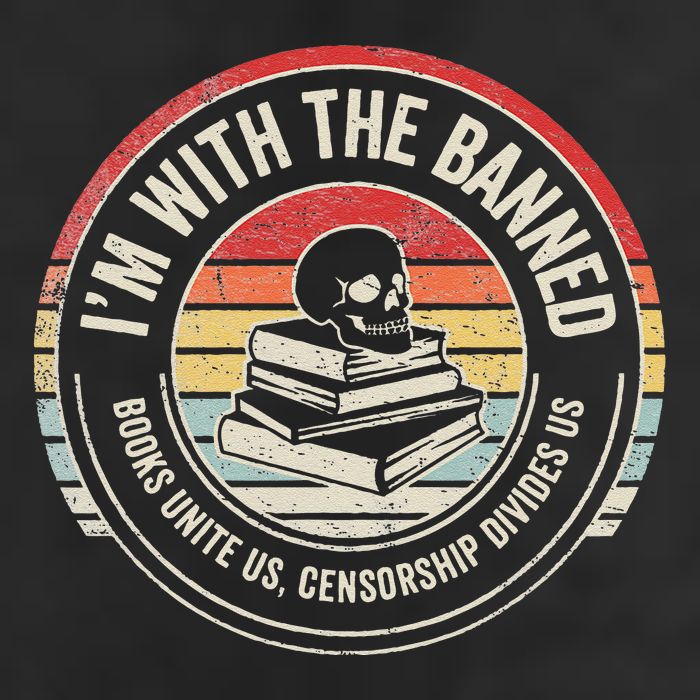 IM With The Banned Books Unite Us Censorship Divides Us Adult Drive Performance Visor