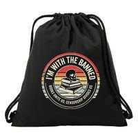 IM With The Banned Books Unite Us Censorship Divides Us Drawstring Bag