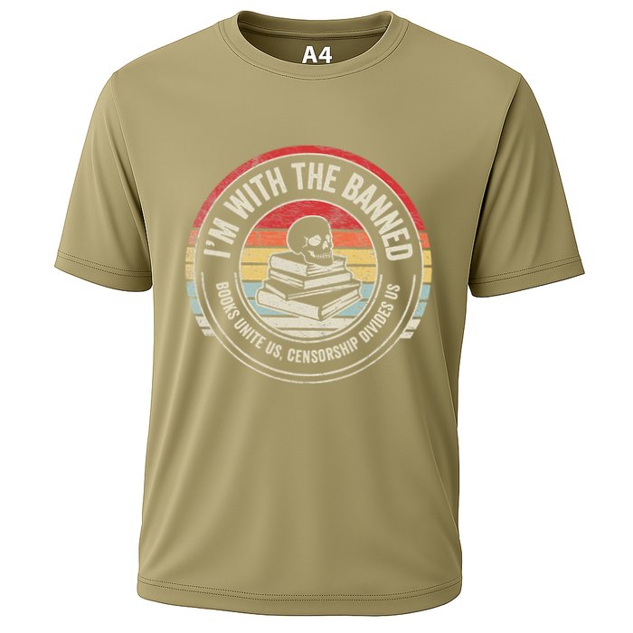 IM With The Banned Books Unite Us Censorship Divides Us Cooling Performance Crew T-Shirt