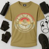 IM With The Banned Books Unite Us Censorship Divides Us Cooling Performance Crew T-Shirt
