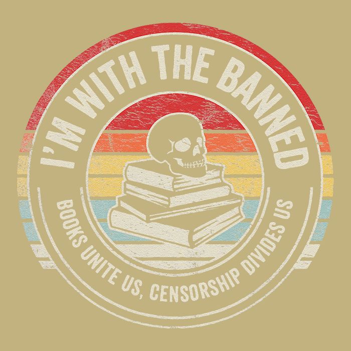 IM With The Banned Books Unite Us Censorship Divides Us Cooling Performance Crew T-Shirt
