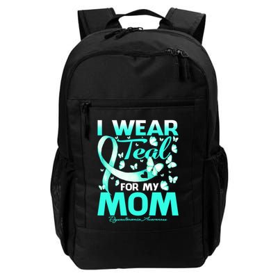 I Wear Teal For My Mom Dysautonomia Awareness Meaningful Gift Backpack