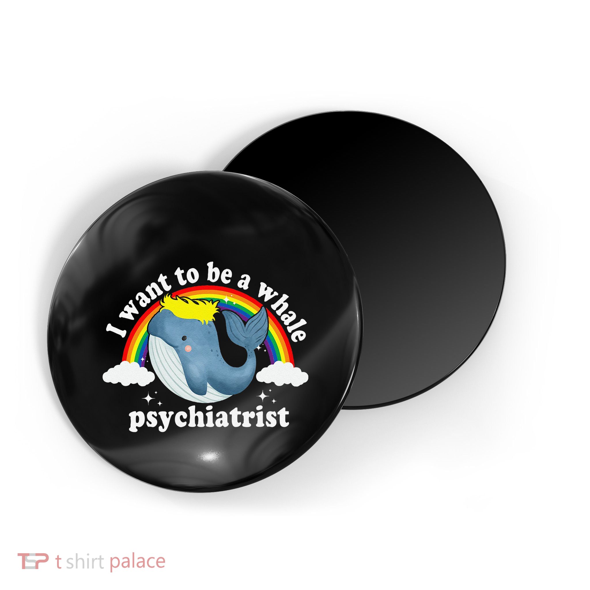 I Want To Be A Whale Psychiatrist Magnet