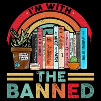 I'm with The Banned Books Lover Cooling Performance Crew T-Shirt