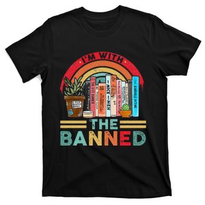 I'm with The Banned Books Lover T-Shirt