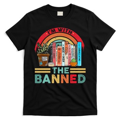 I'm with The Banned Books Lover T-Shirt
