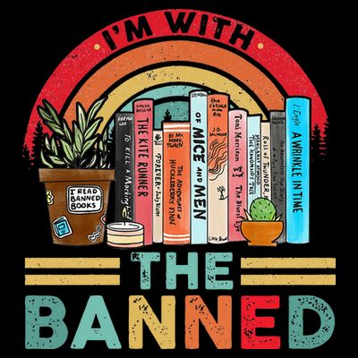 I'm with The Banned Books Lover T-Shirt