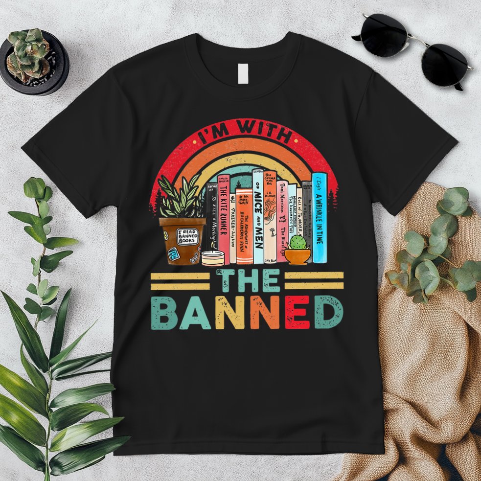 I'm with The Banned Books Lover Premium T-Shirt