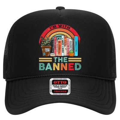 I'm with The Banned Books Lover Trucker Hat