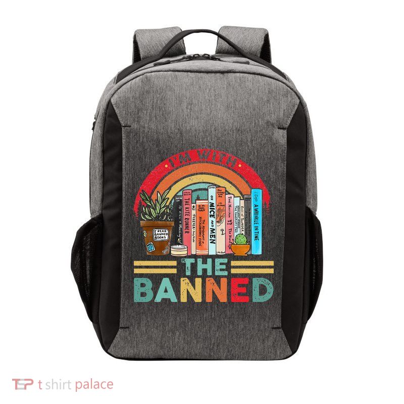 I'm with The Banned Books Lover Vector Backpack