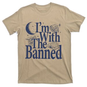 I'm With The Banned World Book Day I Read Banned Books Book Lover T-Shirt