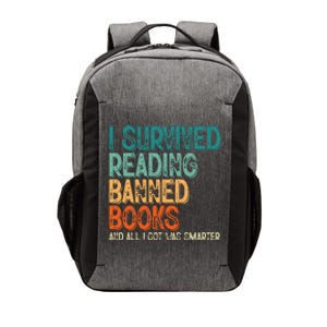 Im With The Banned I Survived Reading Banned Books Vector Backpack