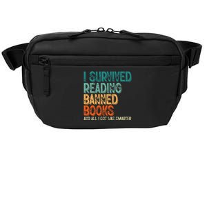 Im With The Banned I Survived Reading Banned Books Crossbody Pack