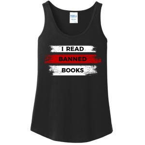 I'm With The Banned Funny Bookworm Banned Book Ladies Essential Tank