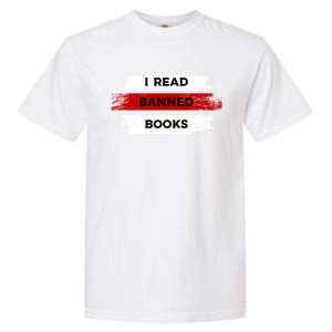 I'm With The Banned Funny Bookworm Banned Book Garment-Dyed Heavyweight T-Shirt