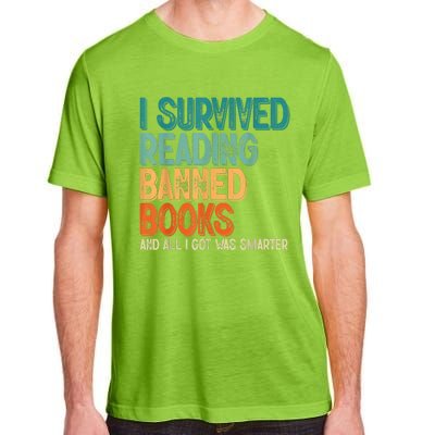 Im With The Banned I Survived Reading Banned Books Adult ChromaSoft Performance T-Shirt