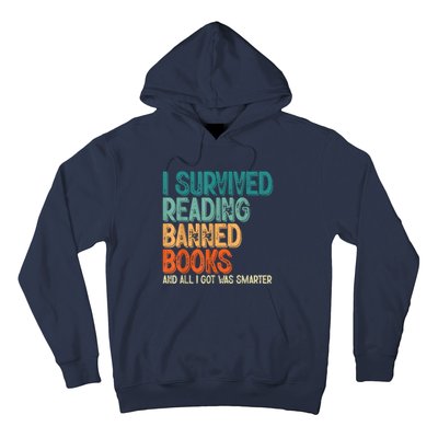 Im With The Banned I Survived Reading Banned Books Hoodie