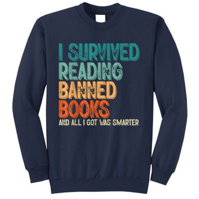 Im With The Banned I Survived Reading Banned Books Sweatshirt