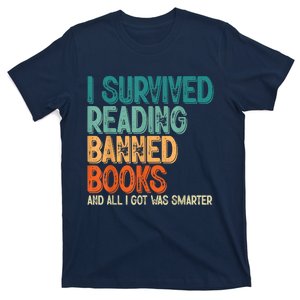 Im With The Banned I Survived Reading Banned Books T-Shirt