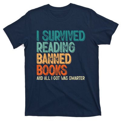 Im With The Banned I Survived Reading Banned Books T-Shirt