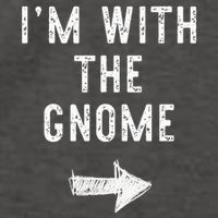 IM With The Gnome Costume Halloween Matching Couple Vector Backpack