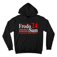 I Will Take The Ring To Mordor Frodo Sam Funny Quote Hoodie