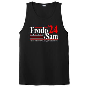 I Will Take The Ring To Mordor Frodo Sam Funny Quote PosiCharge Competitor Tank