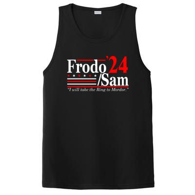 I Will Take The Ring To Mordor Frodo Sam Funny Quote PosiCharge Competitor Tank