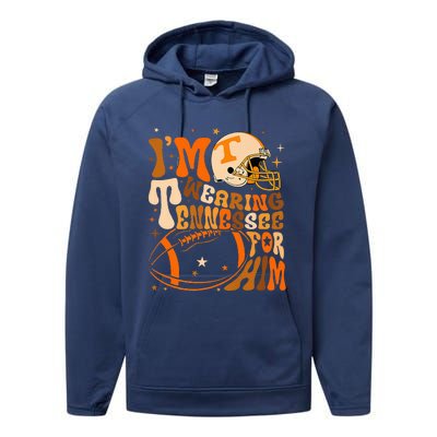 Im Wearing Tennessee Orange For Him Tennessee Football Performance Fleece Hoodie