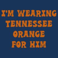 I'm wearing Tennessee orange for him Drawstring Bag