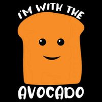 Im With The Avocado Toast 7-Panel Snapback Hat